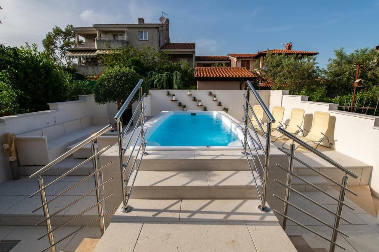 Cave Romane Apartment With Private Pool And Sea View Vinkuran Esterno foto